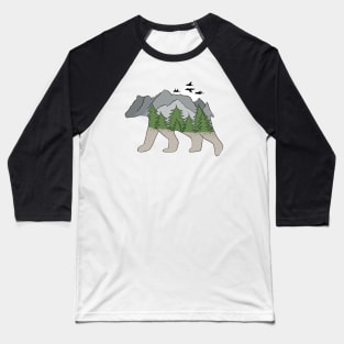 A nature bear Baseball T-Shirt